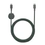 Native Union Anchor Cable 240W da USB-C a USB-C, 3 m, Slate Green