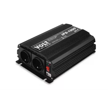 Inverter Volt Polska IPS-1000 24/230 V a onda sinusoidale modificata, 700 W potenza continua / 1000 W potenza di picco