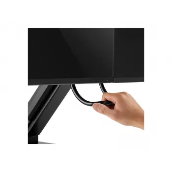 Supporto doppio monitor LOGILINK BP0102 17-27 pollici in acciaio salvaspazio