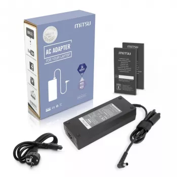 Alimentatore MITSU AC per laptop LG, 20V 5,79A 110W, connettore DC 4,4 mm