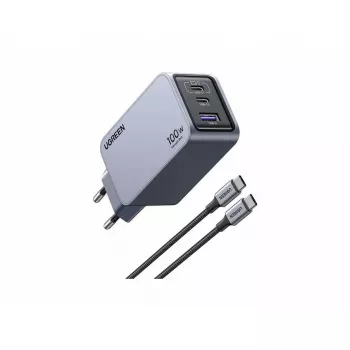 Caricabatterie da interno UGREEN Nexode Pro 3 porte GaN PD ricarica rapida 2 USB Type-C