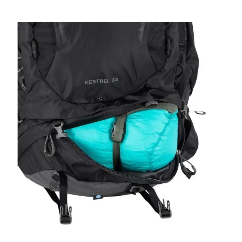 Zaino da trekking Osprey Kestrel 48 nero S/M