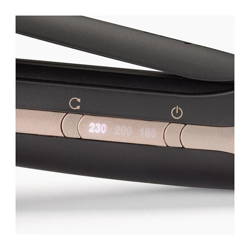 Arricciacapelli BaByliss Wave Secret Air C1900E — tecnologia Warm, display LED, cavo 2,5 m, nero