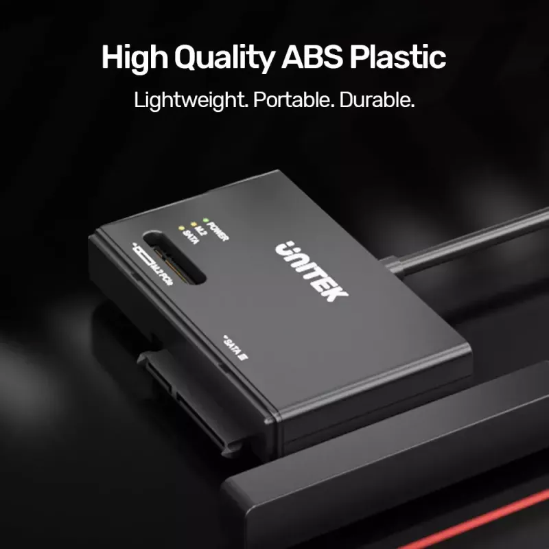 Case SSD UNITEK S1232A01-EU Nero M.2/2,5 pollici/3,5 pollici 10 Gbit/s
