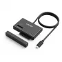 Case SSD UNITEK S1232A01-EU Nero M.2/2,5 pollici/3,5 pollici 10 Gbit/s