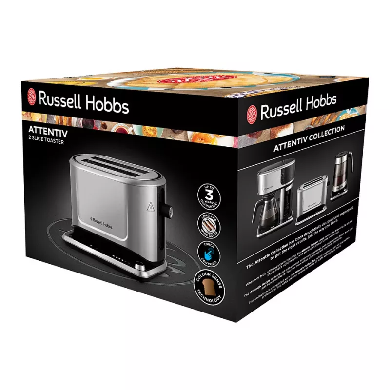 Tostapane Russell Hobbs 26210-56 2 fette Acciaio satinato