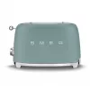Smeg TSF01EGMEU tostapane 6 2 fette 950 W cromo, verde