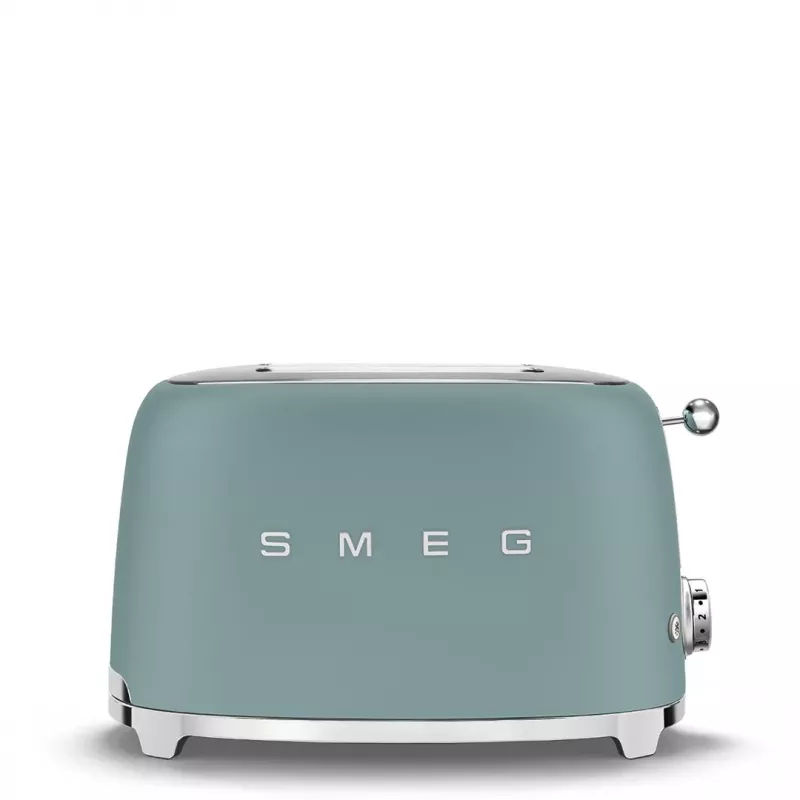 Smeg TSF01EGMEU tostapane 6 2 fette 950 W cromo, verde