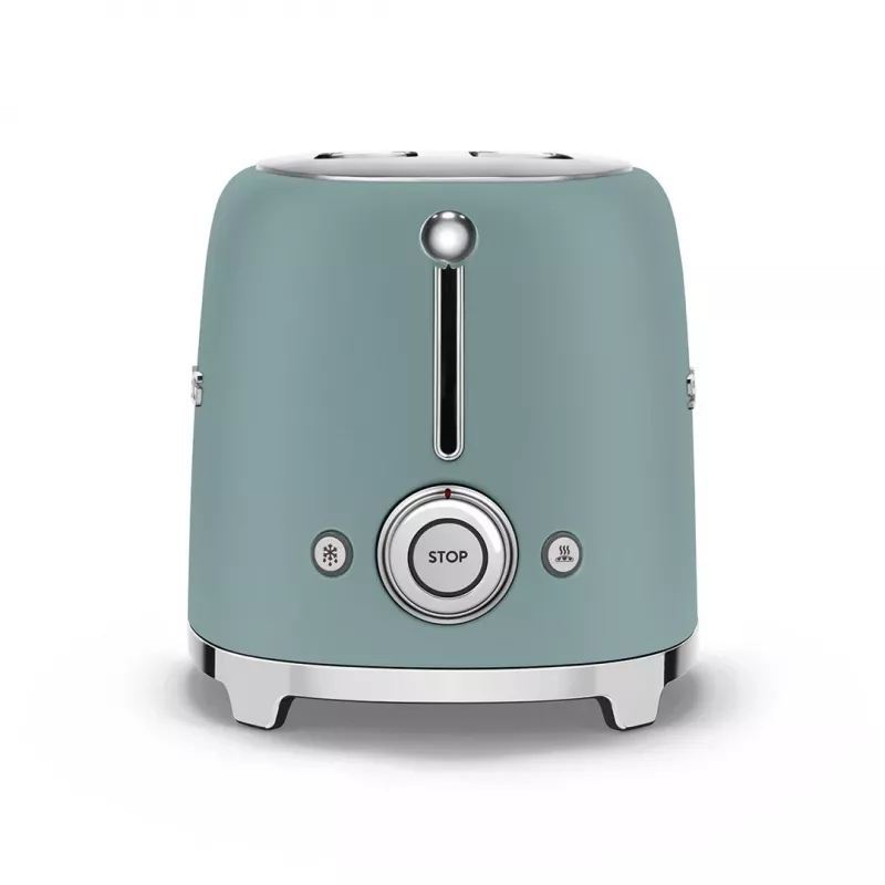 Smeg TSF01EGMEU tostapane 6 2 fette 950 W cromo, verde