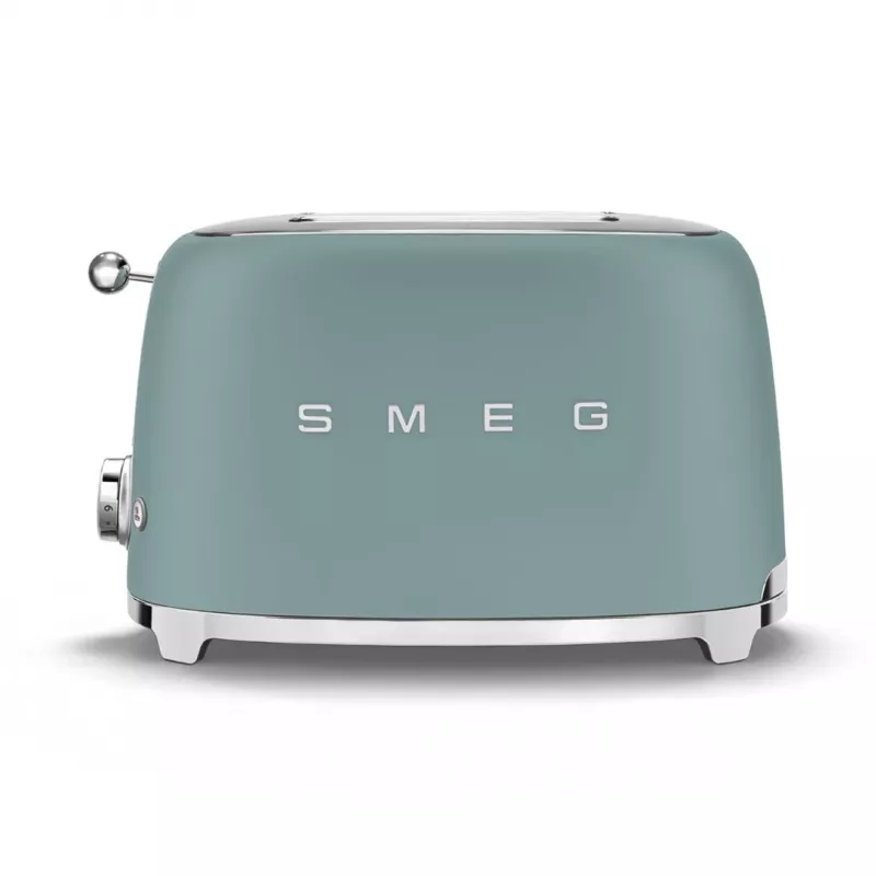 Smeg TSF01EGMEU tostapane 6 2 fette 950 W cromo, verde