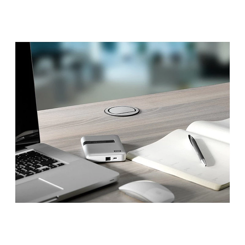 Elevator 1xSchutzkontakt 1xCAT6 1xUSB3.0 - accessorio alimentazione