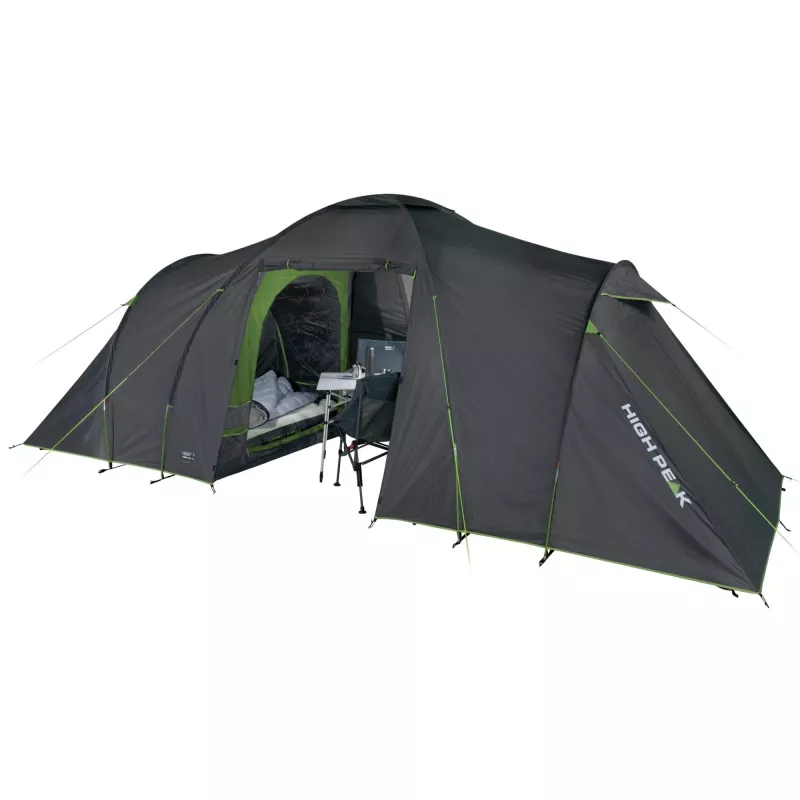 High Peak Como 6.0 verde, grigio tenda a tunnel