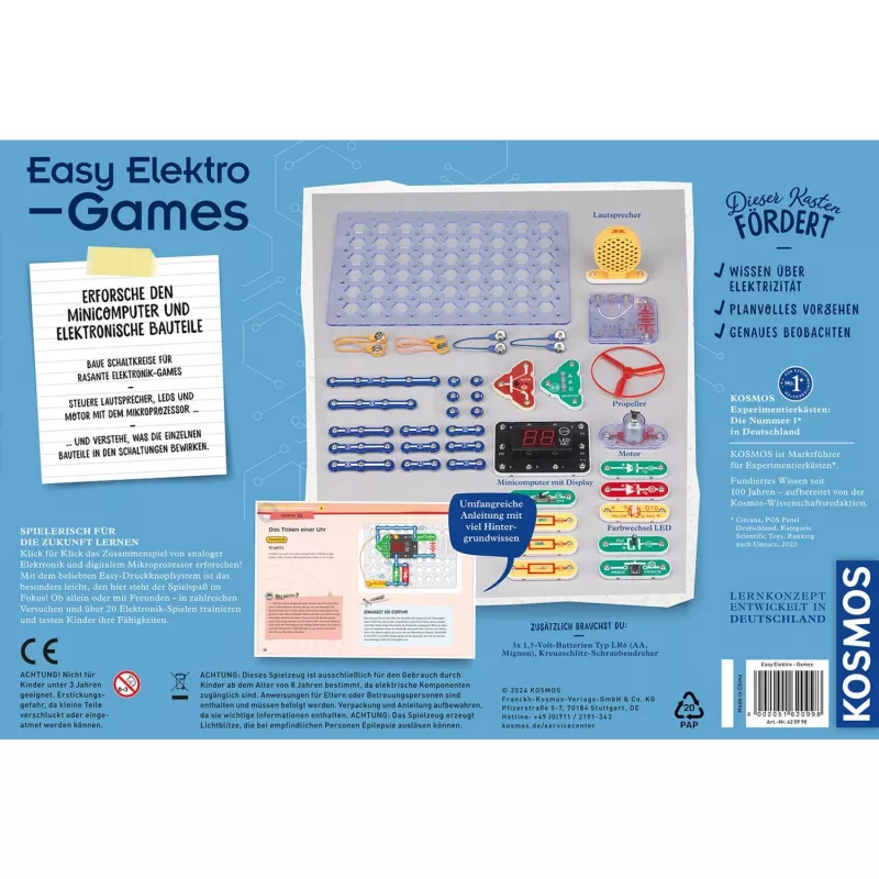 Easy Electric - giochi, kit sperimentale