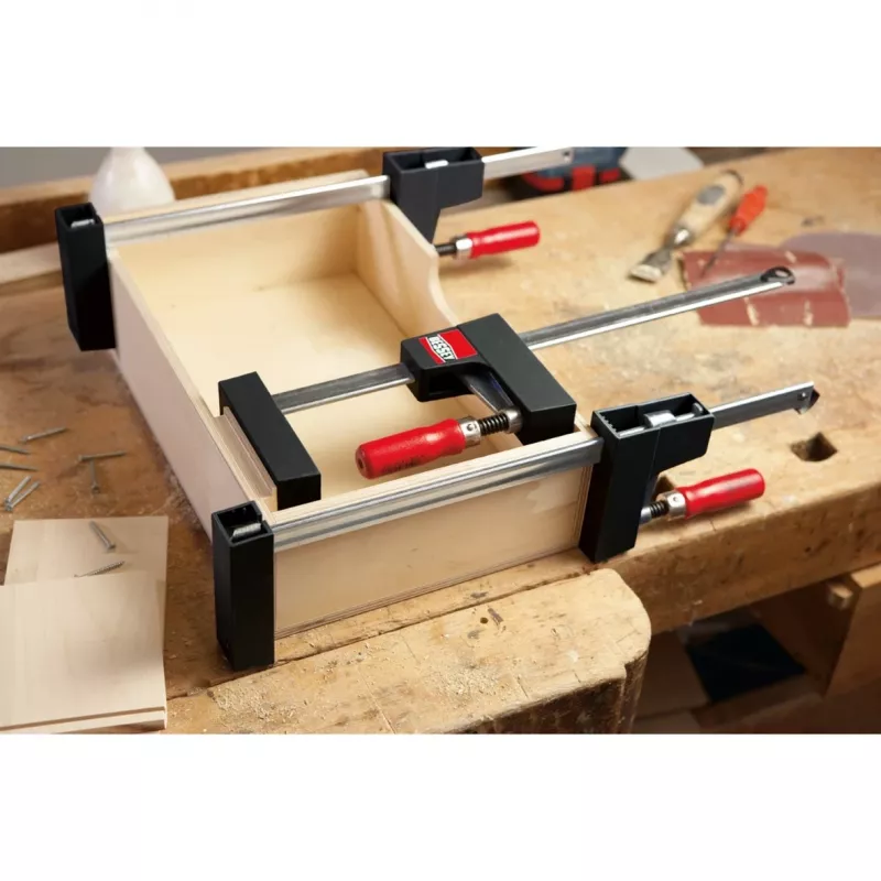 Body Clamp leggero UniKlamp UK80 (nero/rosso, 800 / 80)