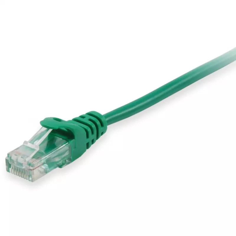 Equip Life - cavo patch - RJ-45 (M) - RJ-45 (M) - 0,5 m - UTP - CAT 6 - crimpato, trefolo - verde (625447)