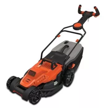 Rasaerba elettrico Black & Decker con regolazione altezza di taglio, manico regolabile in altezza con Kla