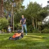 Rasaerba elettrico Black & Decker con regolazione altezza di taglio, manico regolabile in altezza con Kla