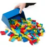 Set paletta LEGO 2 pezzi, scatola contenitore rosso/blu