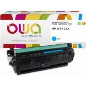 Toner OWA compatibile con HP W2121A ciano (4.500 pag.)