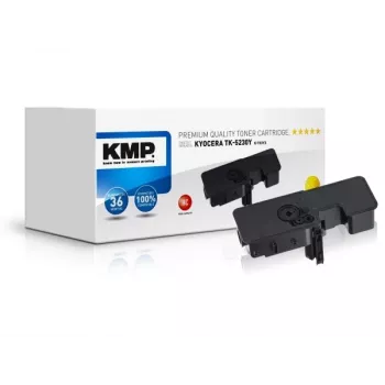 KMP K-T83YX cartuccia toner rigenerata per Kyocera TK-5230Y, giallo, 2200 pagine