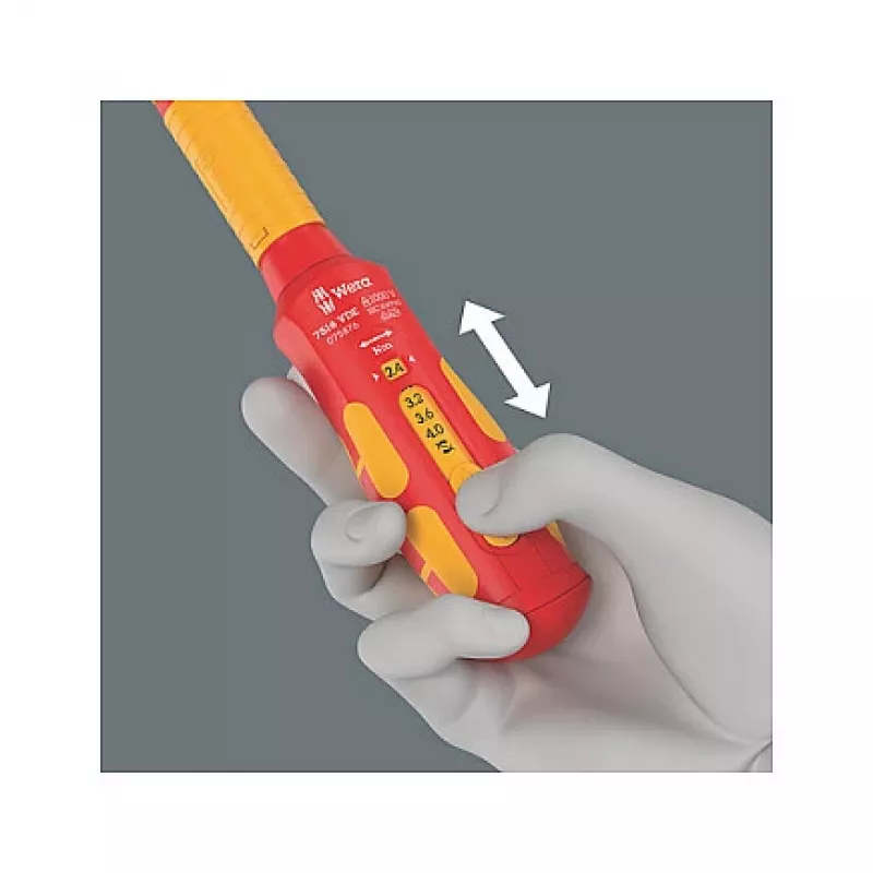 Chiave dinamometrica Wera 05075876001 meccanica 2,4 - 4 N⋅m