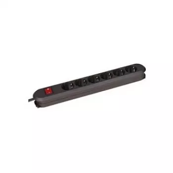 Prolunga elettrica Bachmann 381.450K 1,5 m 6 prese AC marrone