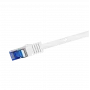 Logilink Professional Ultraflex - cavo patch - RJ-45 (M) a RJ-45 (M) - 50 cm - 6 mm - S/FTP -Cat.7 cavo grezzo (cavo) / CAT 6a (porte) - senza alogeni, stampato, senza levetta - bianco, R