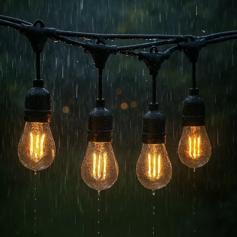 Extralink Ghirlanda di luci da giardino, 15 m, 15 lampadine (EX.27696)
