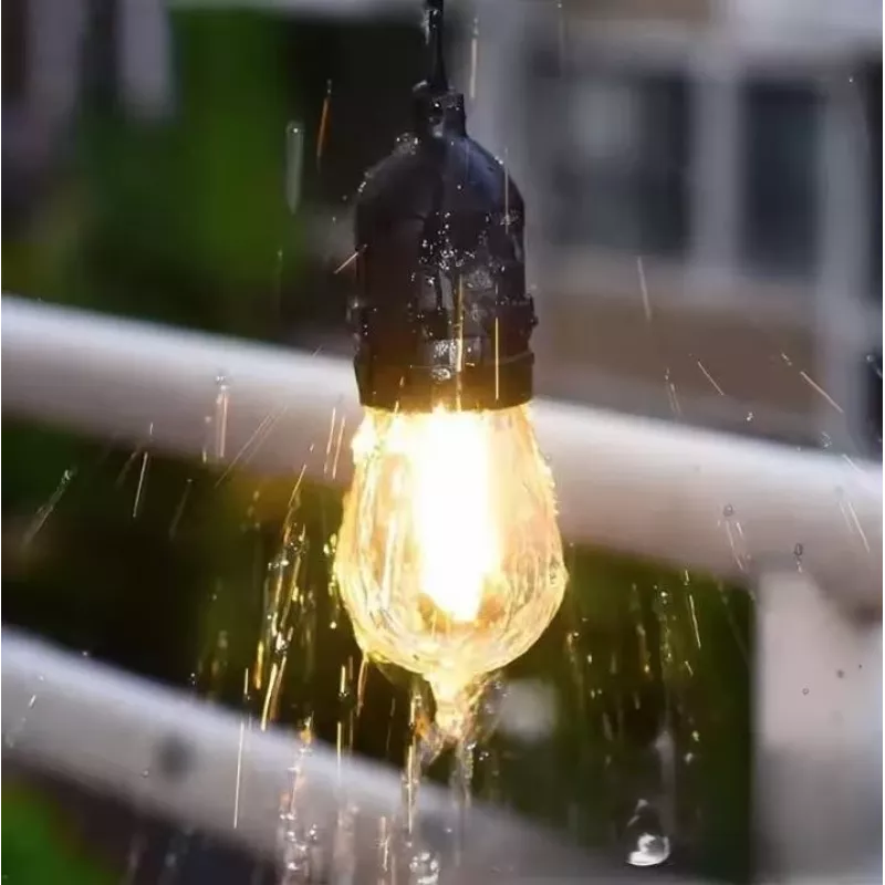Extralink Ghirlanda di luci da giardino, 15 m, 15 lampadine (EX.27696)