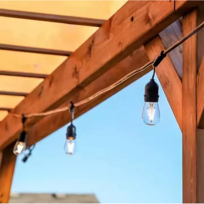 Extralink Ghirlanda di luci da giardino, 15 m, 15 lampadine (EX.27696)
