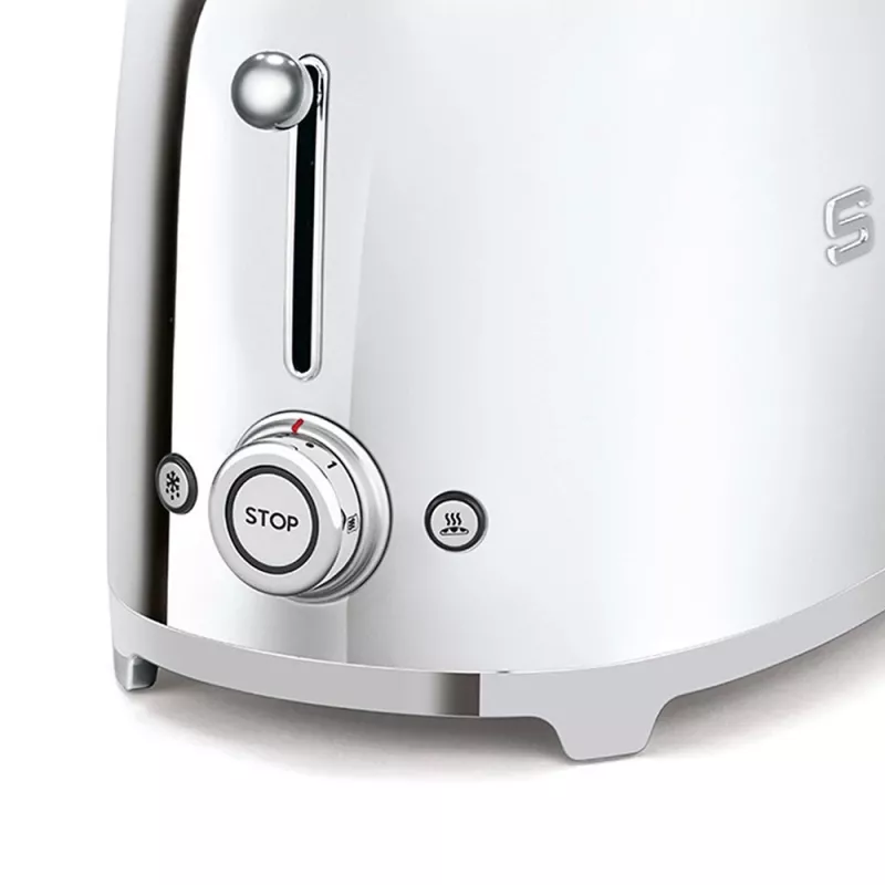 Smeg 50's Style tostapane TSF02SSEU acciaio inox