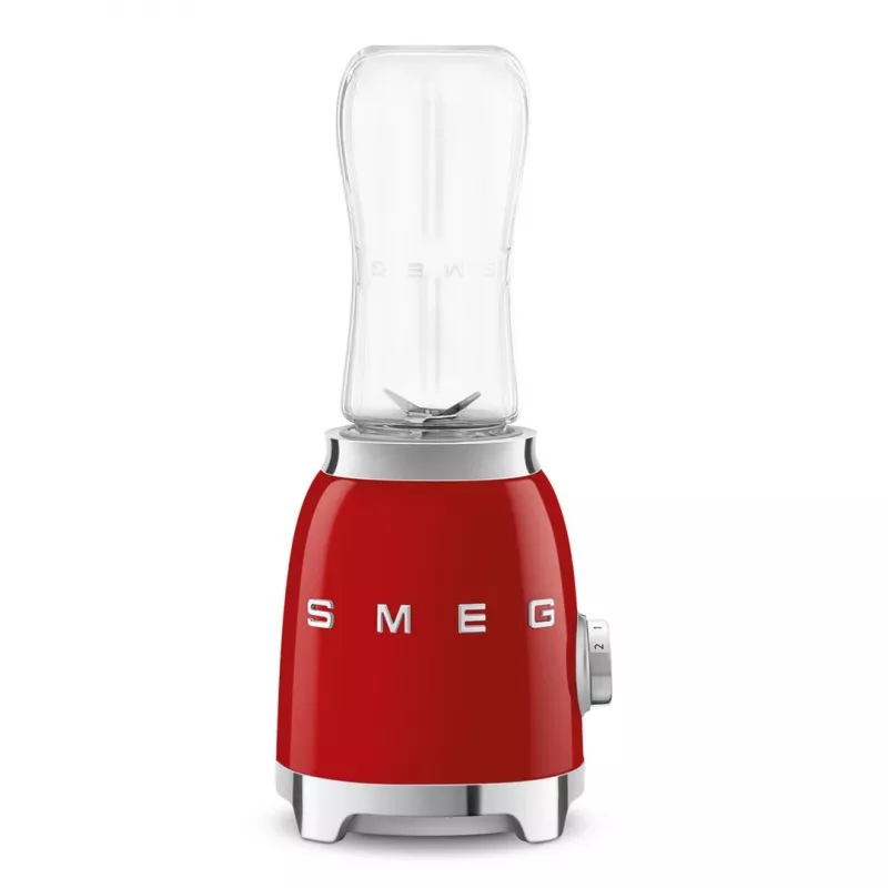 Frullatore Smeg PBF01RDEU, acciaio inox, rosso