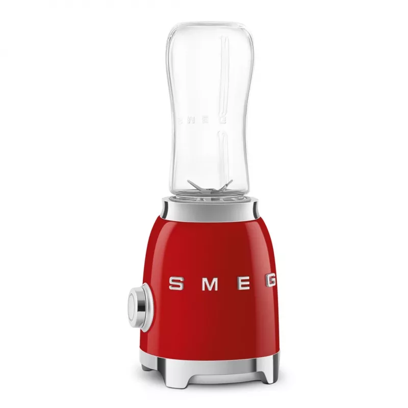 Frullatore Smeg PBF01RDEU, acciaio inox, rosso