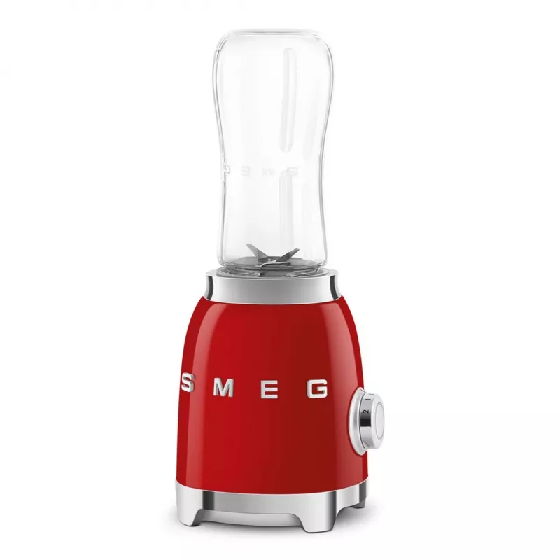 Frullatore Smeg PBF01RDEU, acciaio inox, rosso