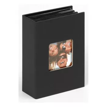 Album fotografico Walther Minimax slip-in Fun nero 100 fogli 10 x 15