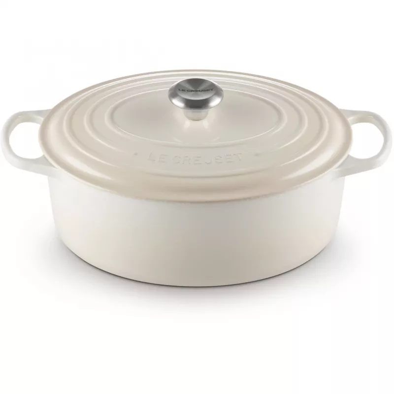 Le Creuset Signature tegame ovale 31 cm Meringue (21178317164430)