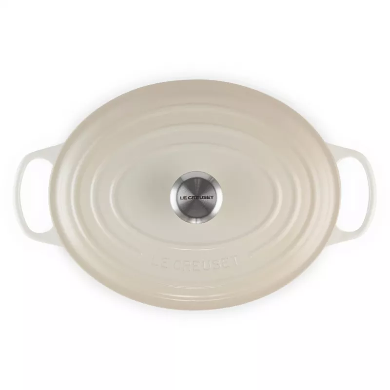 Le Creuset Signature tegame ovale 31 cm Meringue (21178317164430)