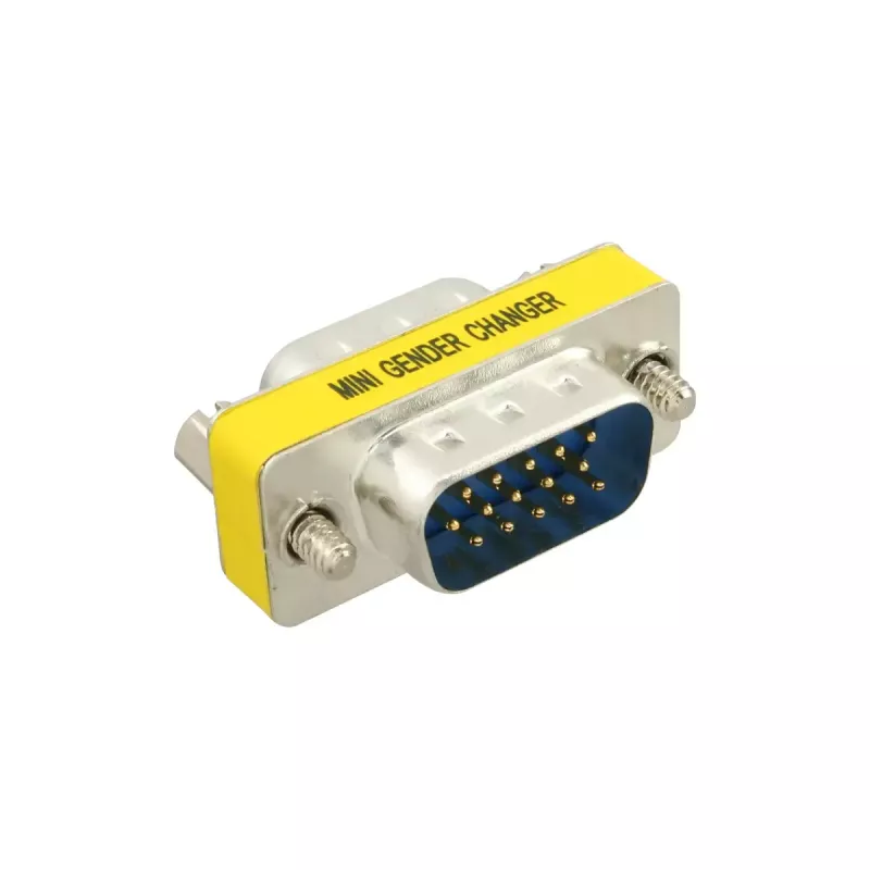 InLine adattatore DB15 HD VGA S-VGA connettore maschio connettore maschio