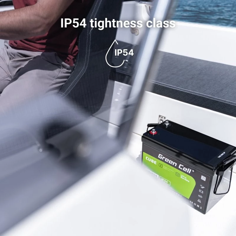 Batteria USV Green Cell LFPGC12V12AH LiFePO4 12,8V 12Ah (153,6Wh) nero