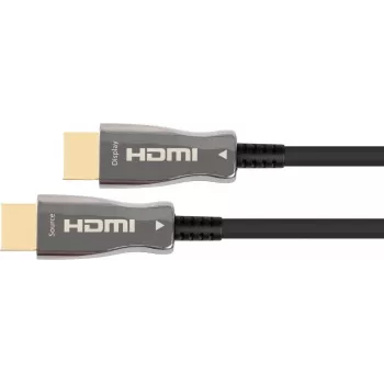 AOC cavo HDMI 2.1 ibrido Ultra-High-Speed, 8K @60Hz / 4K @120Hz, 48 GBit/s, nero, 5 m, PYTHON S (AOC-H21005)