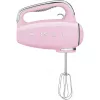 Smeg HMF01PKEU frullatore a mano in stile retrò anni '50 rosa
