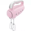Smeg HMF01PKEU frullatore a mano in stile retrò anni '50 rosa