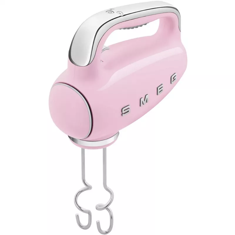 Smeg HMF01PKEU frullatore a mano in stile retrò anni '50 rosa