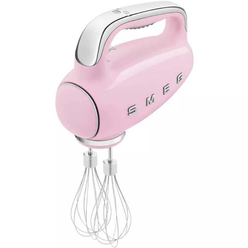 Smeg HMF01PKEU frullatore a mano in stile retrò anni '50 rosa