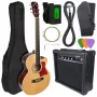 V-TONE EAG SET NT - Set (chitarra elettroacustica 4/4, naturale + amplificatore)