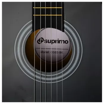 SUPRIMO CGS3 BK - chitarra classica 4/4, nero