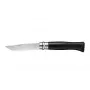 Coltello pieghevole Opinel N°08 Collector nero lunghezza lama 8,5 cm