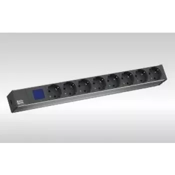 Unità di distribuzione di alimentazione Bachmann 800.2154 8 uscite AC nero LCD