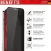 Displex Privacy Full Copertura Screen Protector Apple iPhone 14 Pro vetro temperato