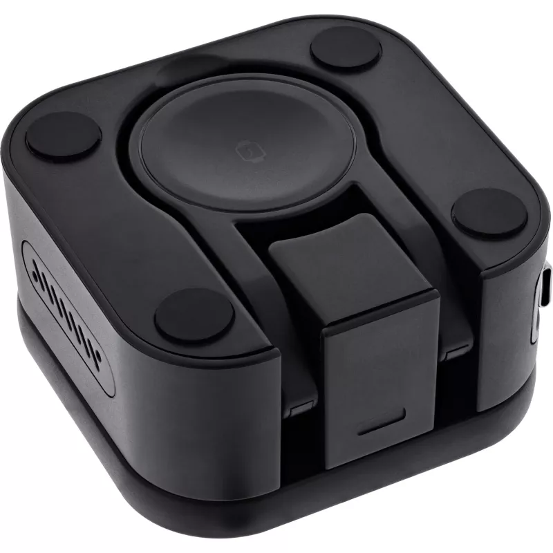Caricatore wireless da interno InLine 33392T per cuffie, headset, smartphone e smartwatch – alimentazione USB 9/12 V, nero
